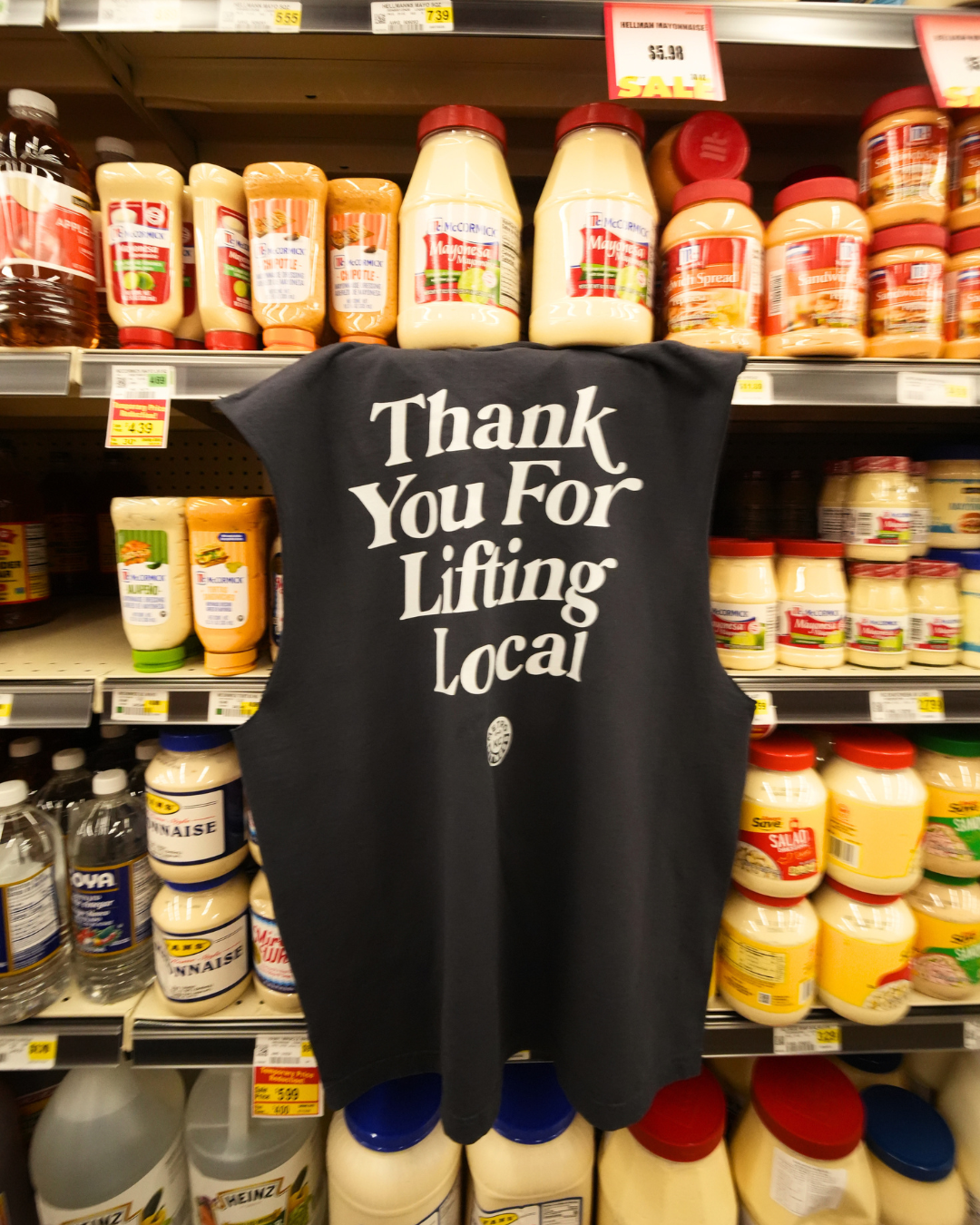 Thank You For Lifting Local // Mens Tank
