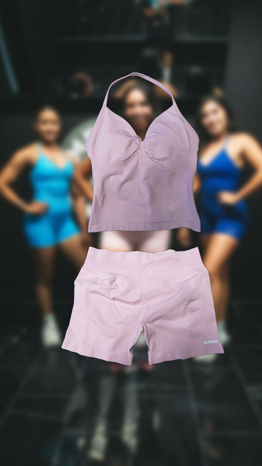 Pink MKC Halter Top
