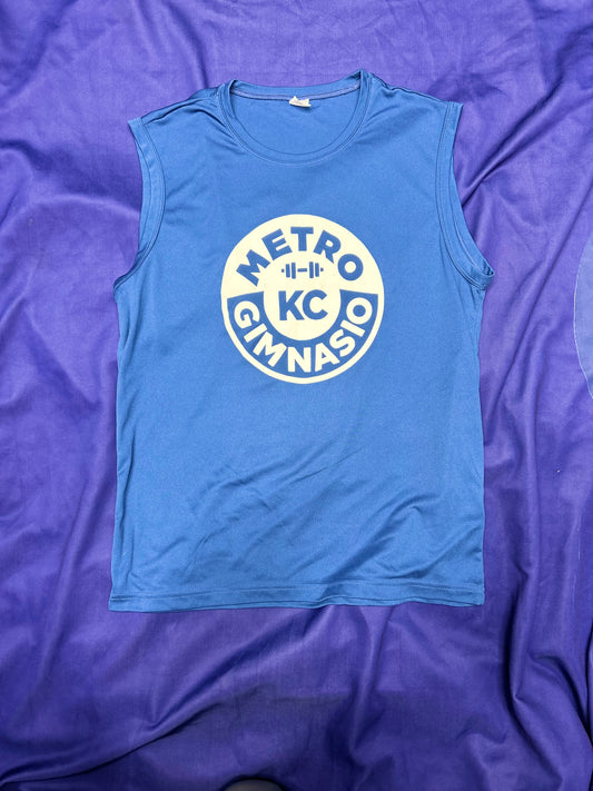 Blue Dri Fit Men's Tank
