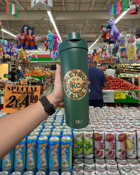 Green Water bottle