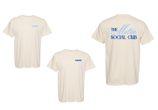 Cream Metro Social Club T Shirt