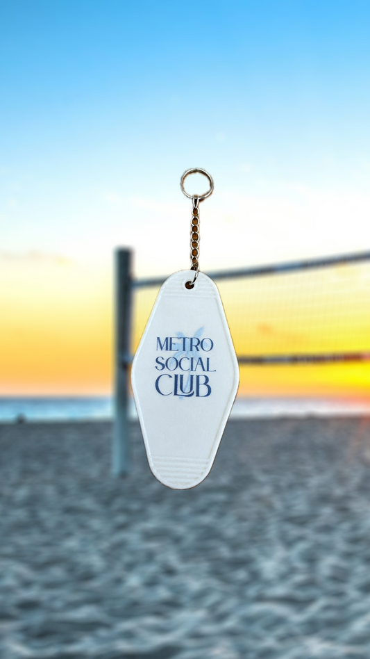 Metro Social Club: Vintage (GYM) Keychain